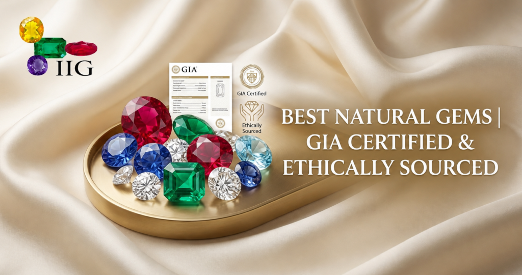 Best Natural Gems | GIA Certified & Ethically Sourced