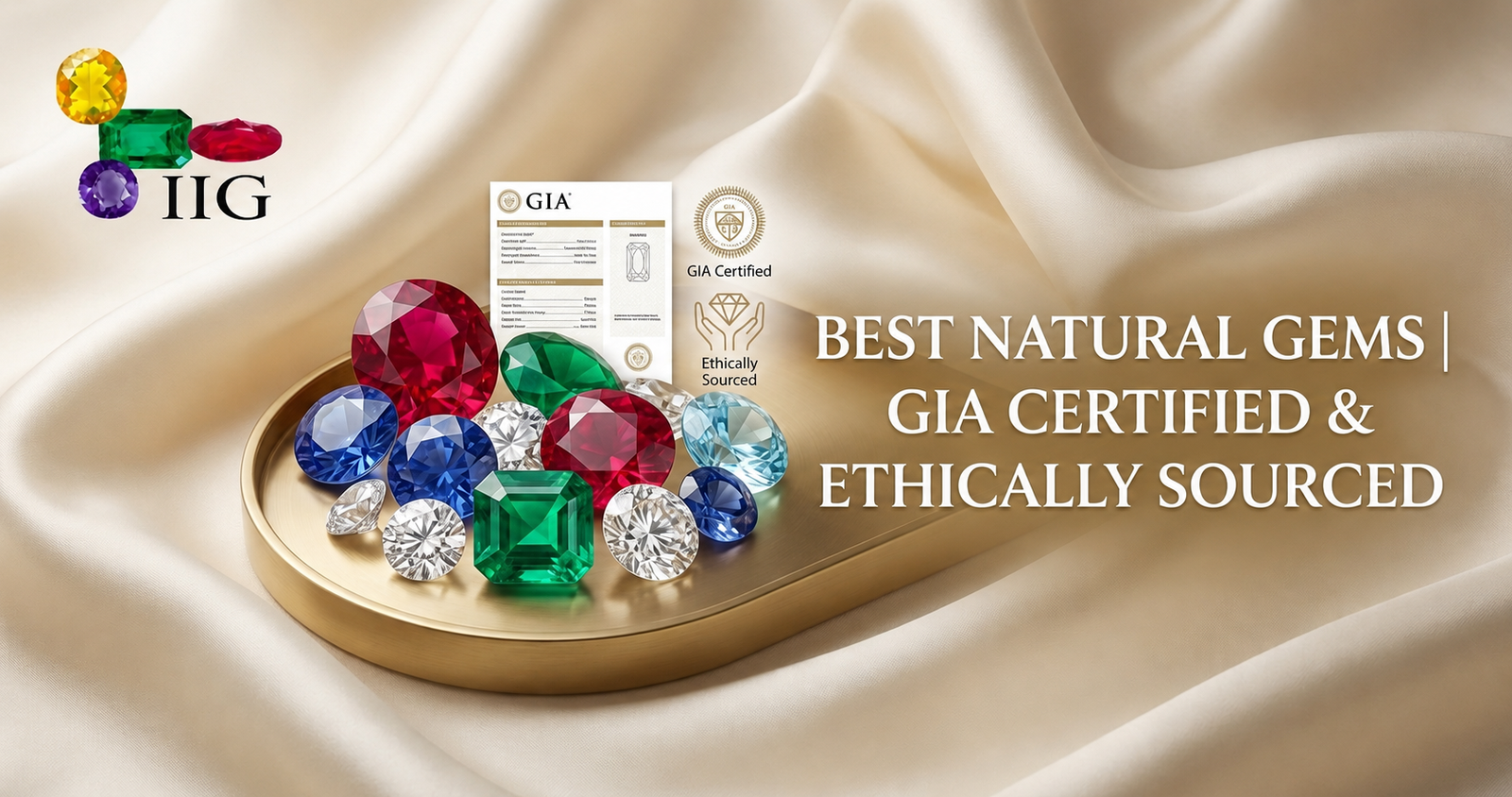 Best Natural Gems | GIA Certified & Ethically Sourced