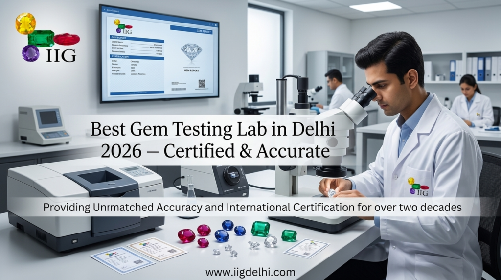 best gem testing lab in Delhi
