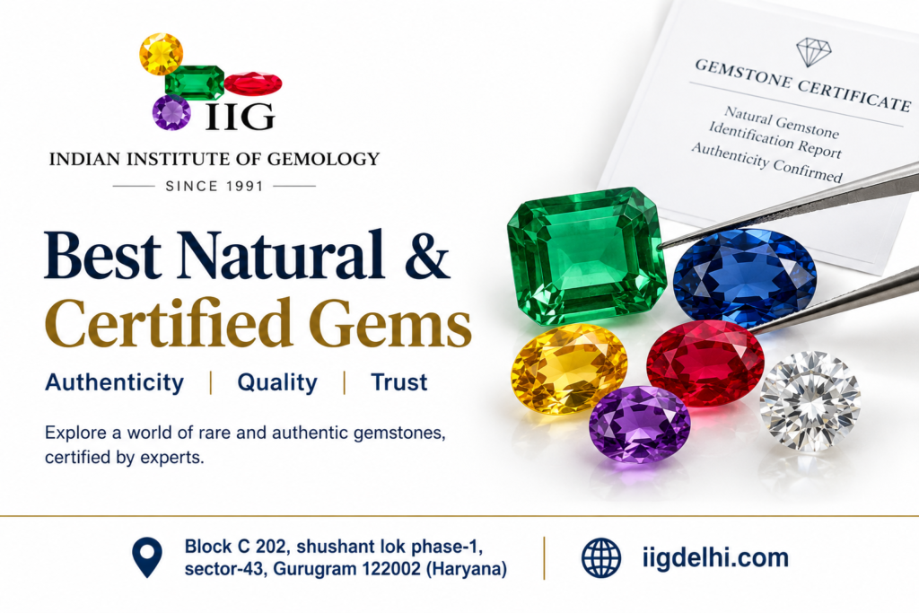 Best Natural & Certified Gems